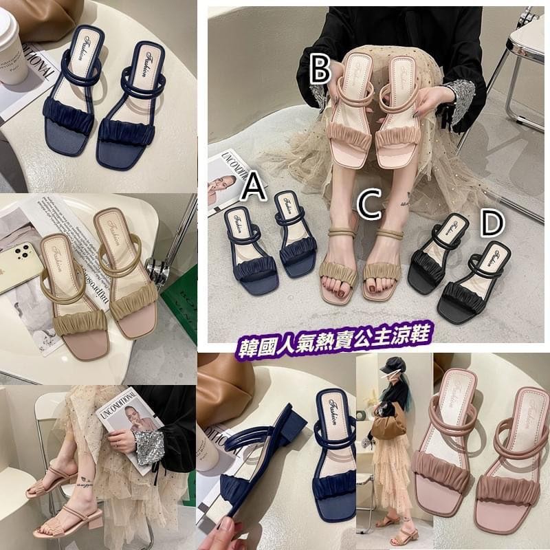 $8O對。韓國人氣熱賣公主涼鞋
