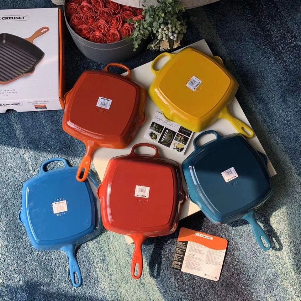 $450跟原裝盒Le Creuset 26cm牛排煎鍋煎盤