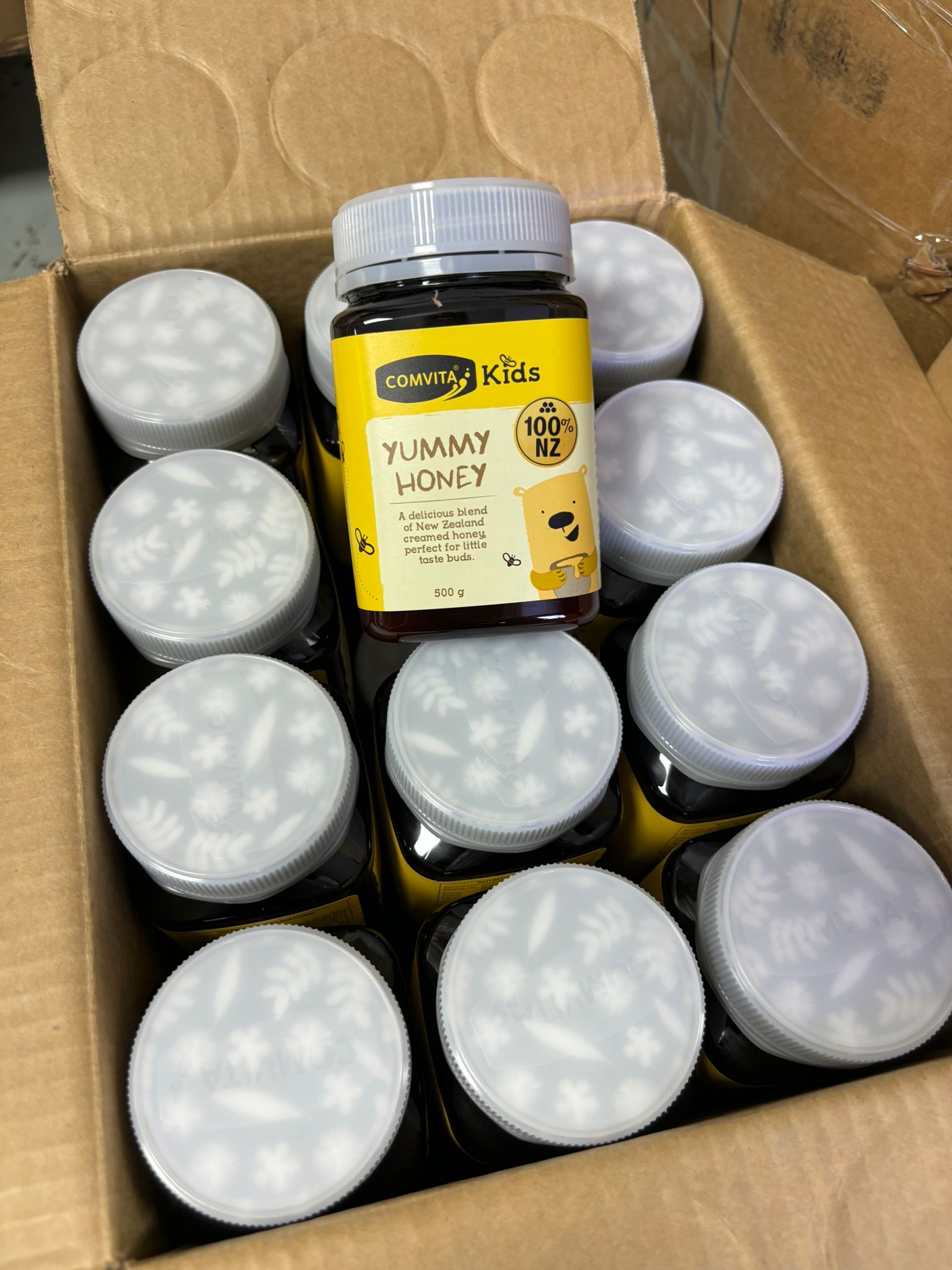 【紐西蘭 Comvita 天然兒童蜂蜜500g】$99現貨