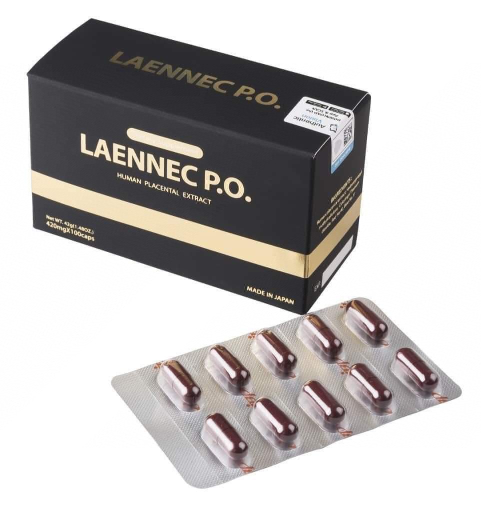 $999盒100粒。💊日本🇯🇵萊乃康JBP LAENNEC P.O人胎素精華胎盤素膠囊100粒 黑盒.
