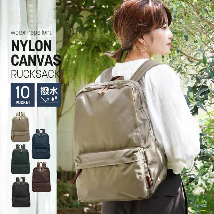 $138/1。2件起$128/1。日本簡約防水背包🎒中性款👨❤️💋👨