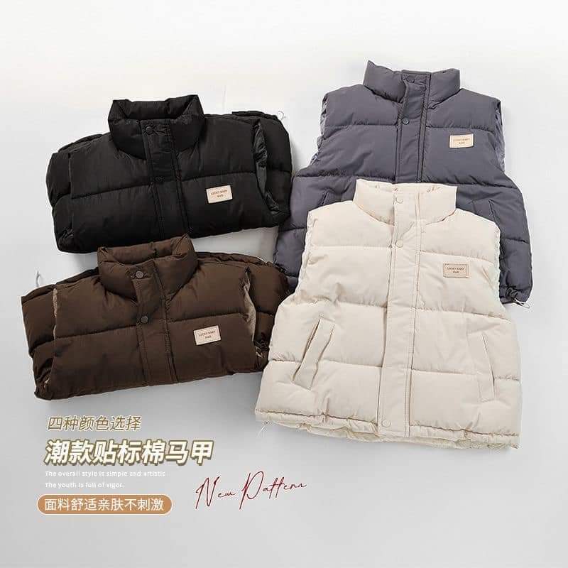 $60件。2件起$ 50件。2024新款企領夾棉背心