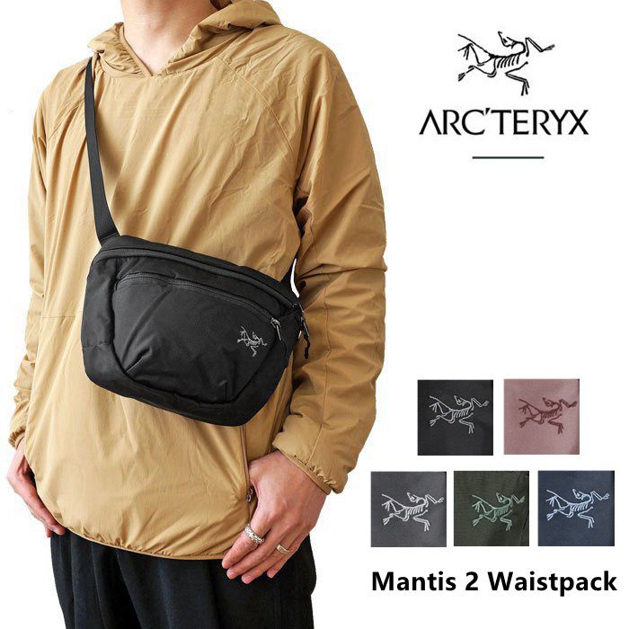 $118/1。2件起$108/1。ARC’TERYX MANTIS 單肩包