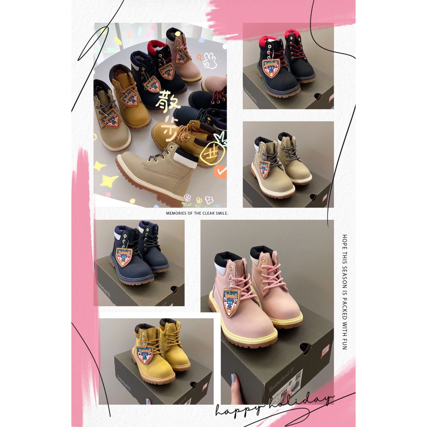 $228Timberland 兒童工裝靴🥾