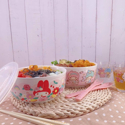 港版Sanrio 陶瓷碗连盖