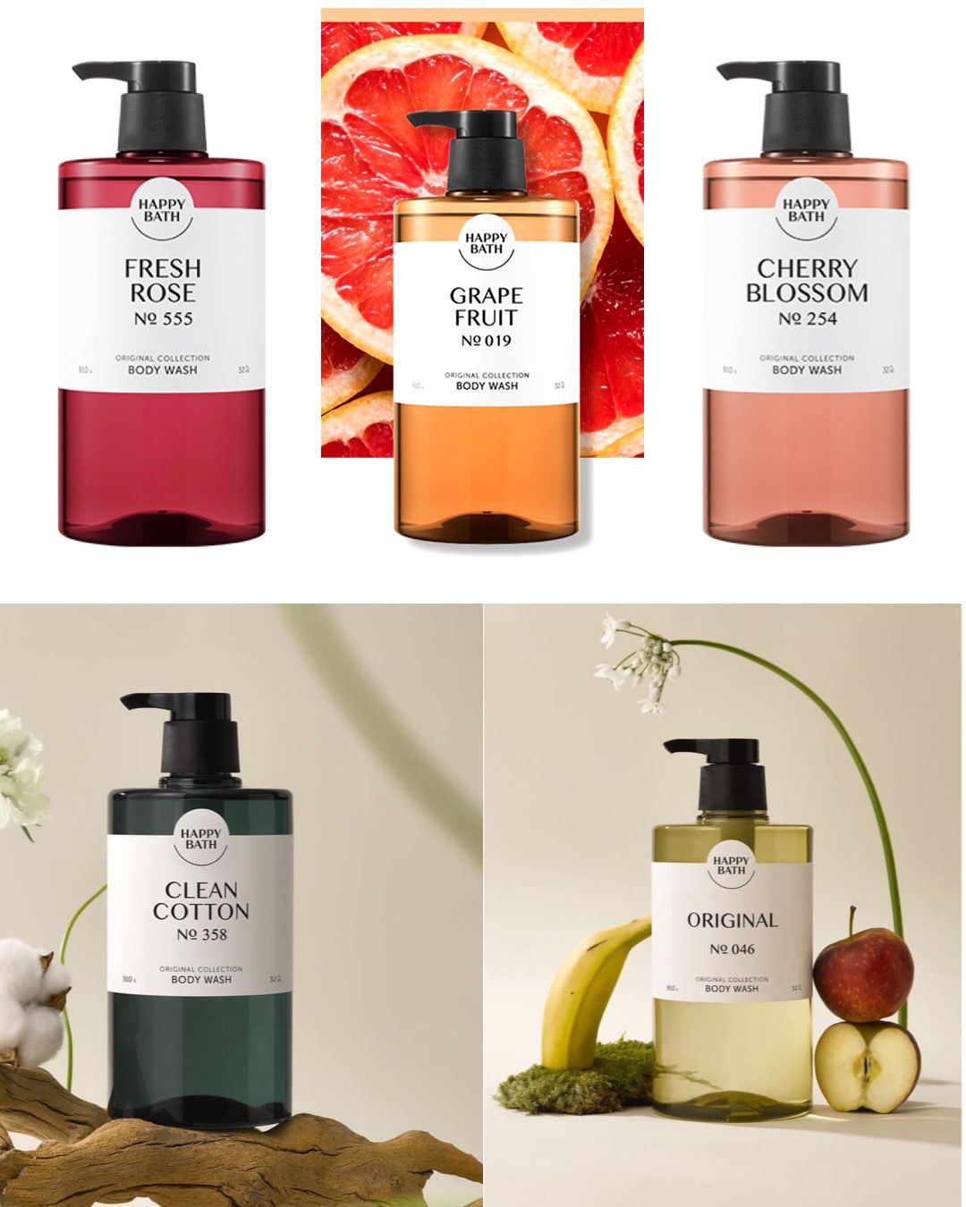 $85支。2起$75支。HAPPY BATH天然香薰沐浴露 910ml