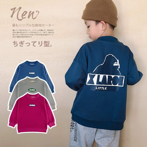 外贸童装日系童装潮牌21秋冬新款衛衣100至160cm＄128/1