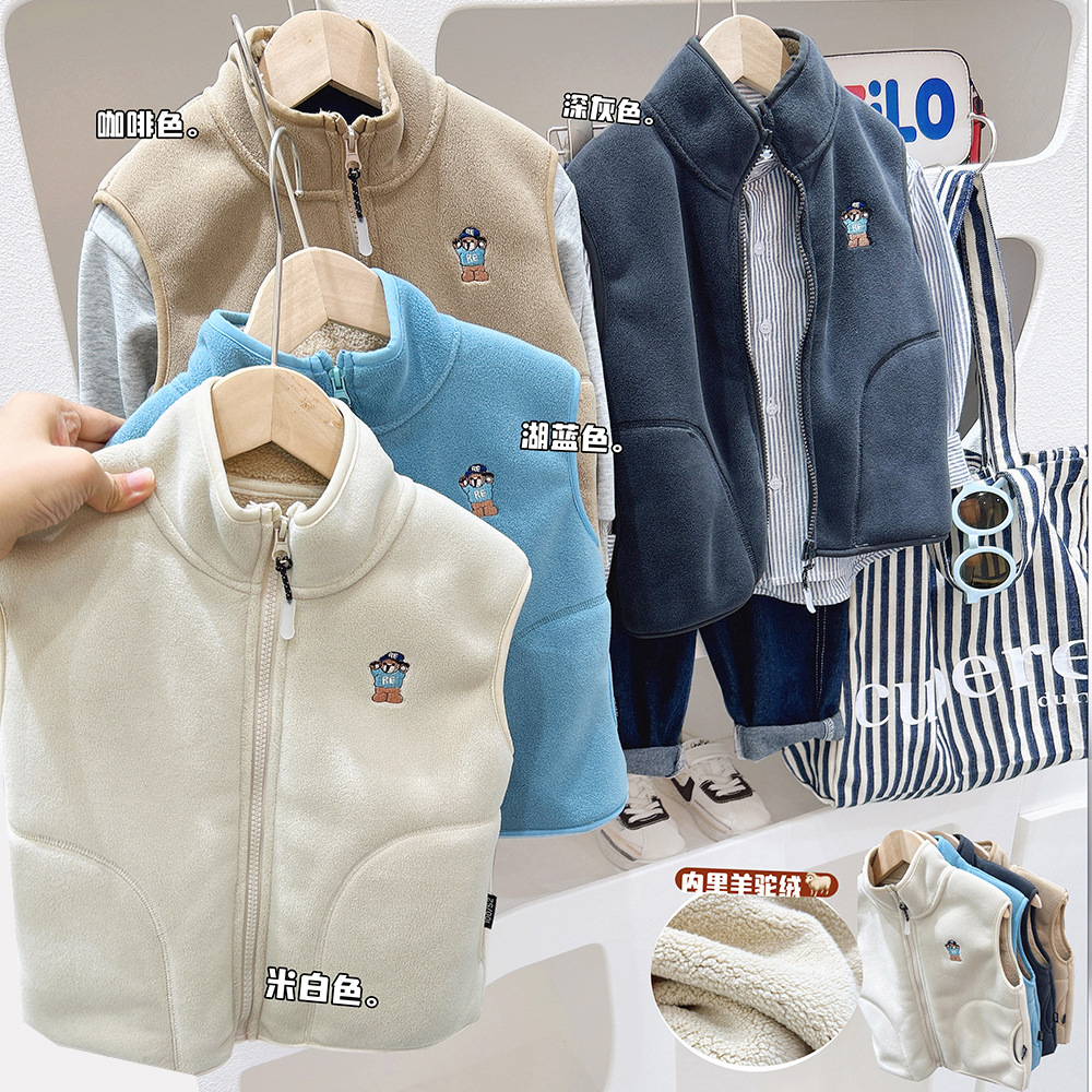$68件。2件起$58件。秋冬新款加厚背心超柔软/保暖