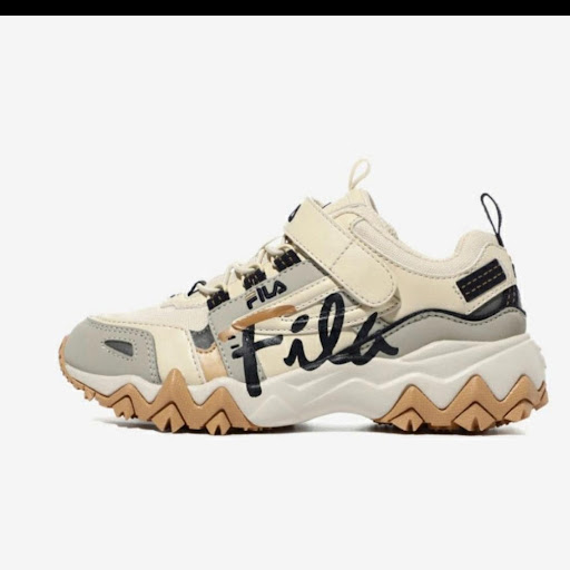 韓國🇰🇷直送「fila 兒童閃燈波鞋-白色」