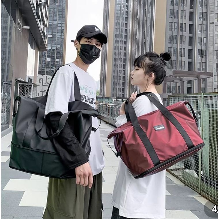 $78/1。2件起$68/1。人氣爆單大容量旅行袋。