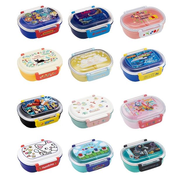 $98/1。2件起$9O/1。SKATER AG+抗菌卡通飯盒