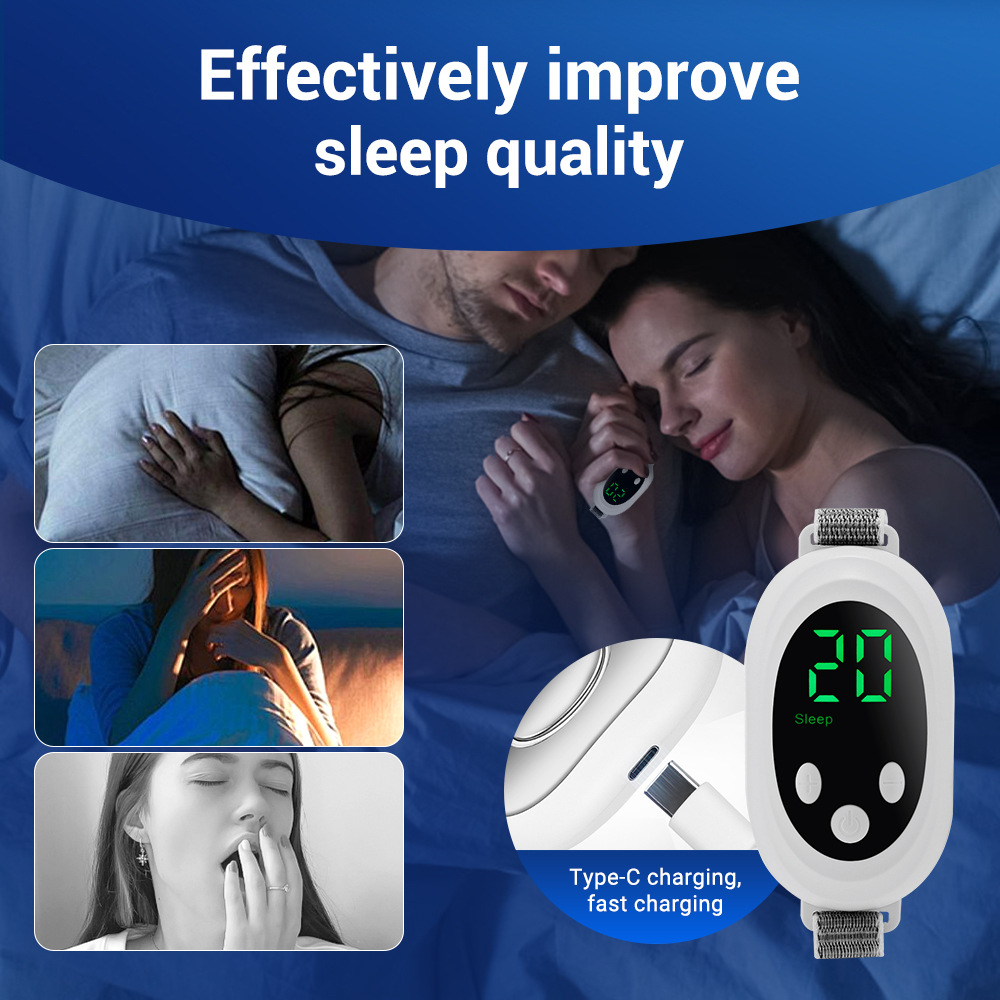 $68隻。2隻起$60隻。😴💤【HY61 /EMS掌心助眠按摩器】