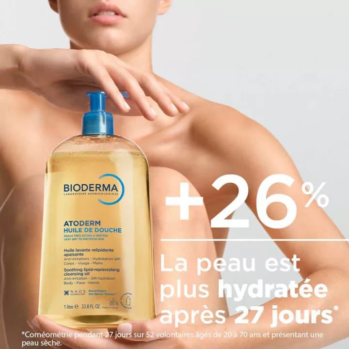 升级加強版 BIODERMA 贝德瑪 沐浴油 *1000ML(黃色)$138