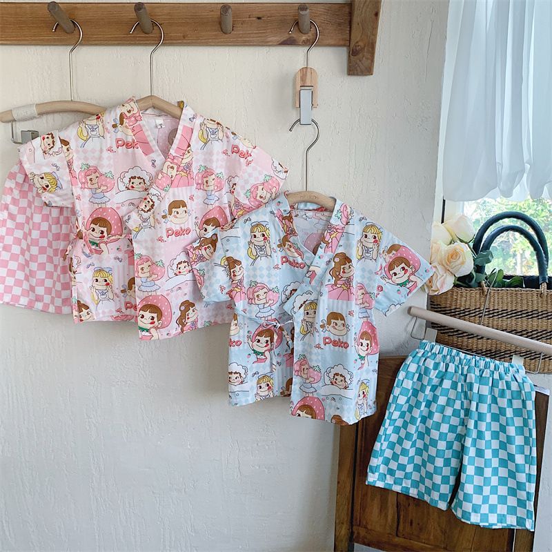 $7O套。2套起$65套。日式不二家和服套裝
