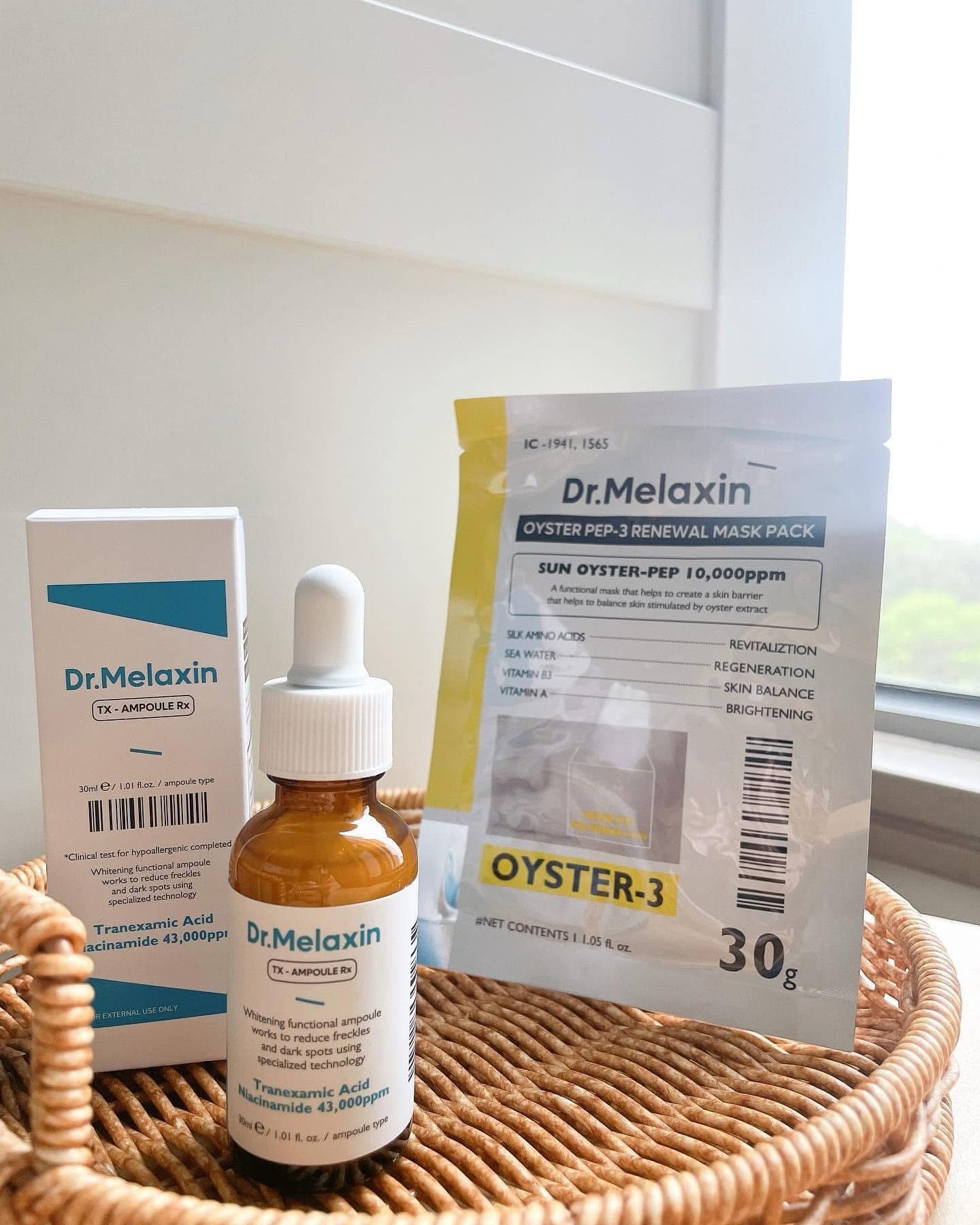 $138支。2支起$ 128支。Dr.Melaxin 強效修護美⽩精華