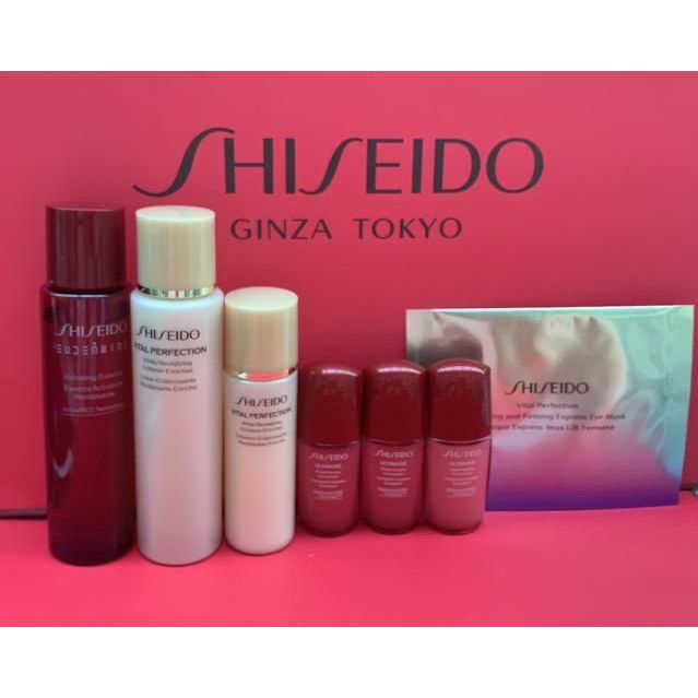 專櫃貨$335套。Shiseido 資生堂7件套