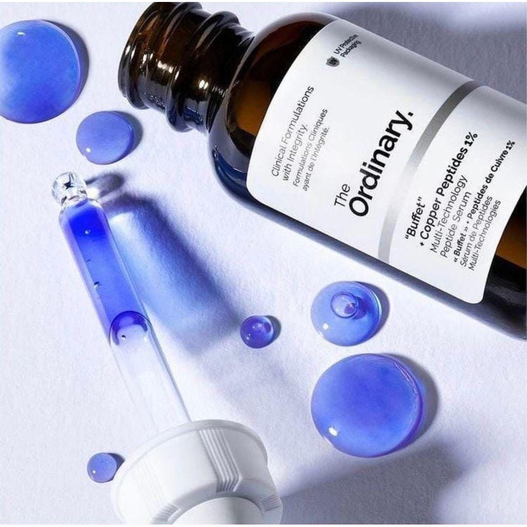 $108樽。2樽起$98樽。The Ordinary Buffet”+ Copper Peptides藍銅胜肽 1%