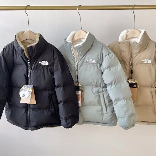 $268The North Face童裝雙面羊羔毛夾棉褸