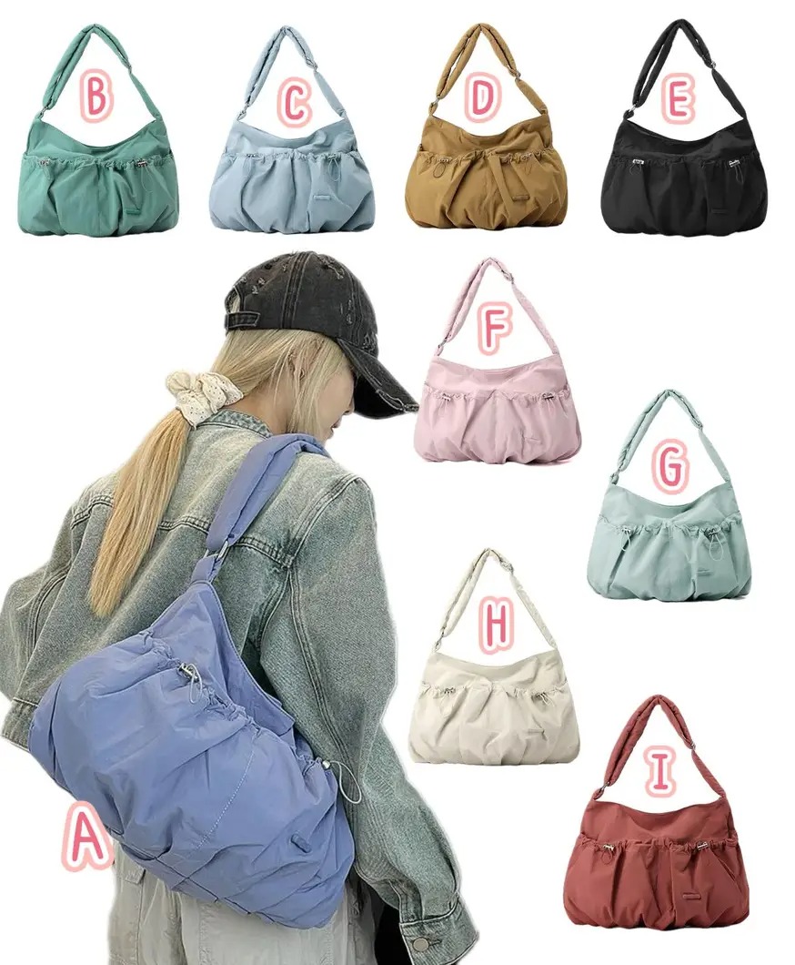 $75只。2只起$65只。💼【韩系气质百搭尼龙包】