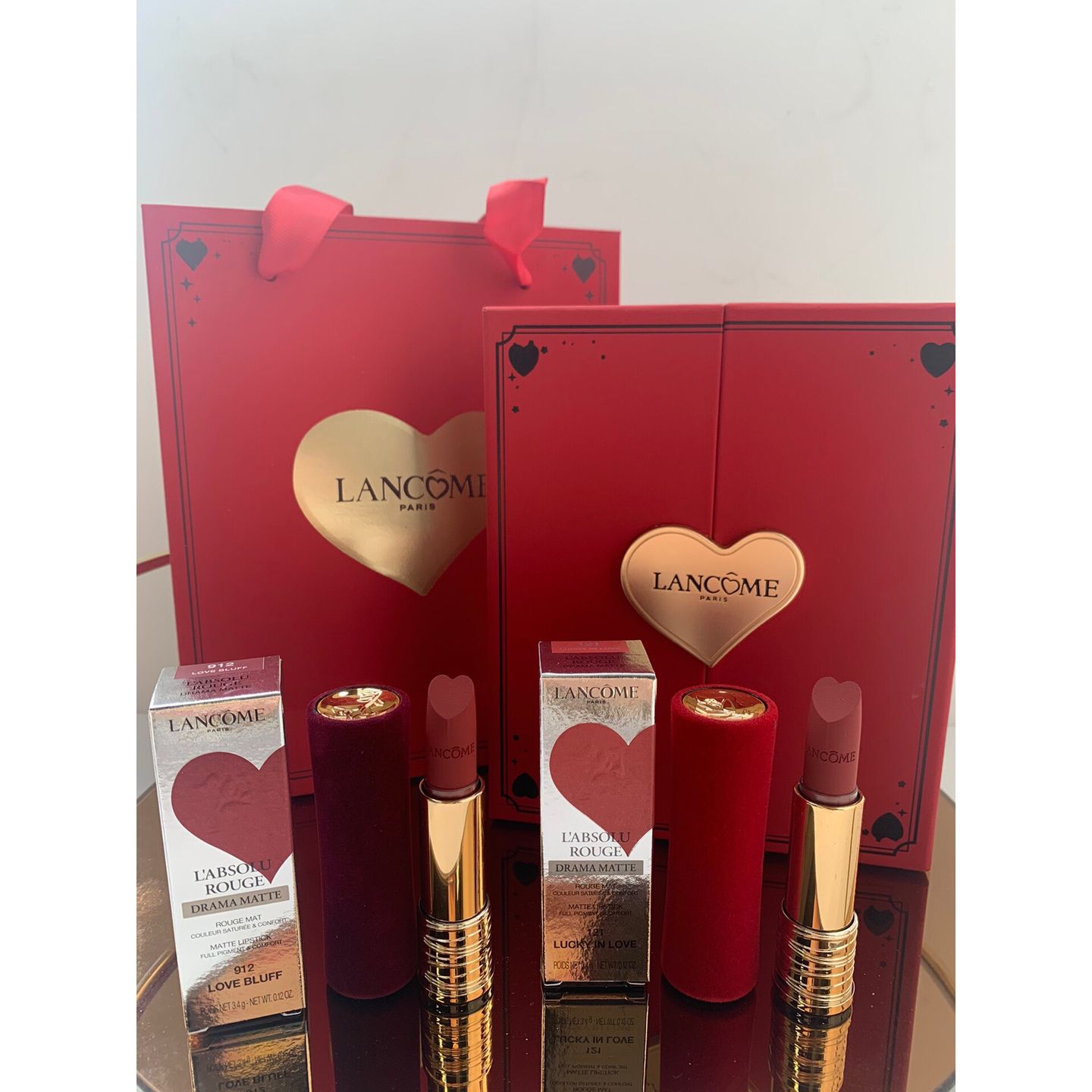 $230盒Lancôme蘭蔻2022情人節口紅禮盒限量套盒