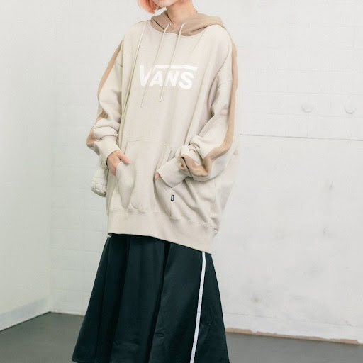 Vans 拼色連帽衛衣男女款