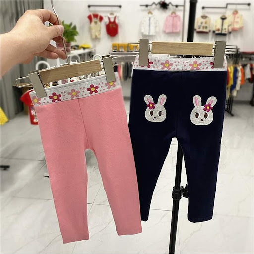 秋季日系男女童卡通純棉褲。110-130cm$78@1逢星期一cut單貨期7至10日。
