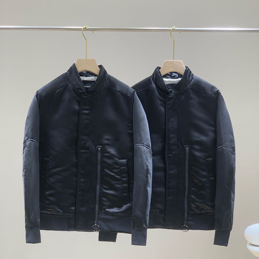EMPORIO ARMANI 飛鷹刺繡飛行員外套