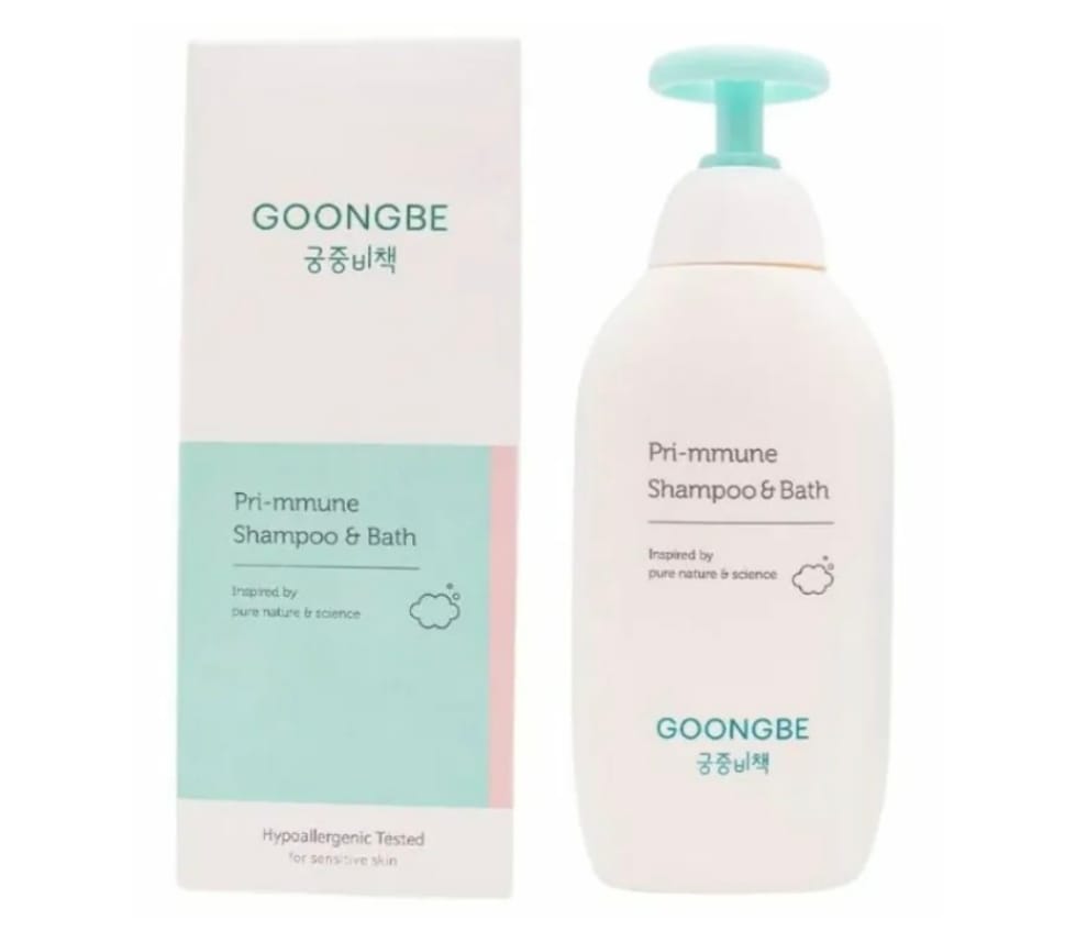 $105支。2支起$ 95支。GOONGBE 宮中祕策兒童洗髮沐浴二合一350ml