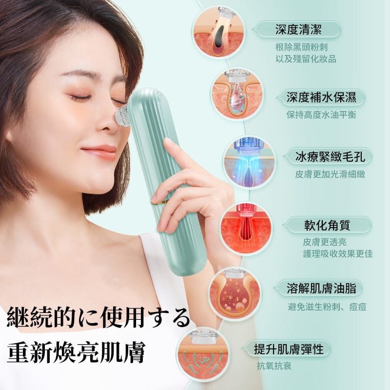 $330套。JUJY 專業灌膚級小氣泡機連精華水