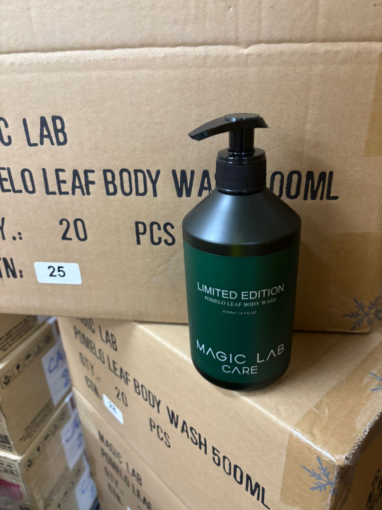 Magic Lab沐浴露500ml$118支。2支起$108支