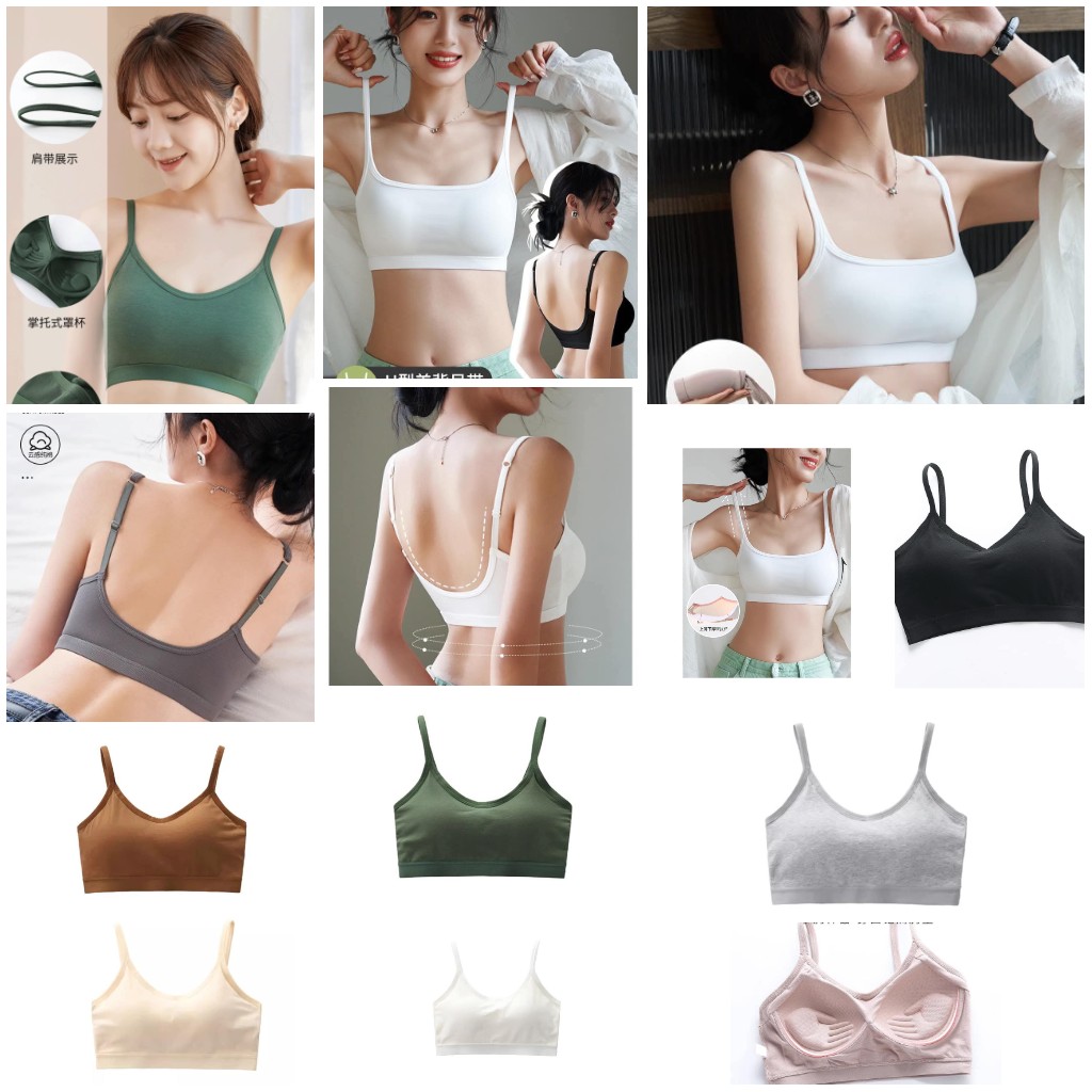 $58套3件。簡約純色/純棉内衣