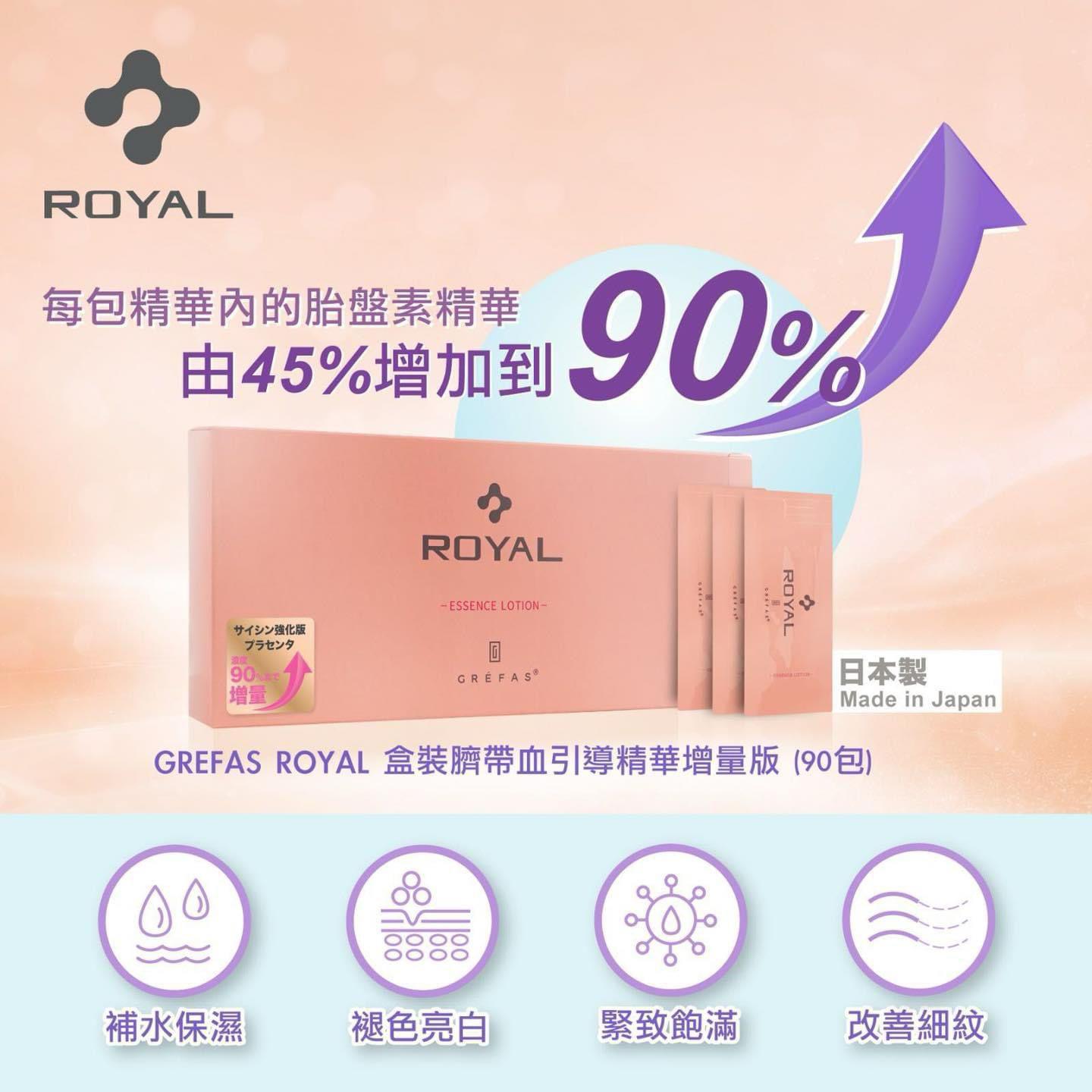 $135盒。2盒起$125盒。Royal 盒裝臍帶血引導精華加強版🩸