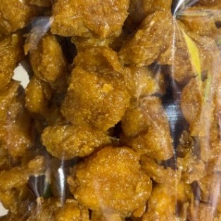 $48袋。2袋起$43袋。脆卜卜齋雞粒 （1磅裝）🐤傳統懷舊小食😋