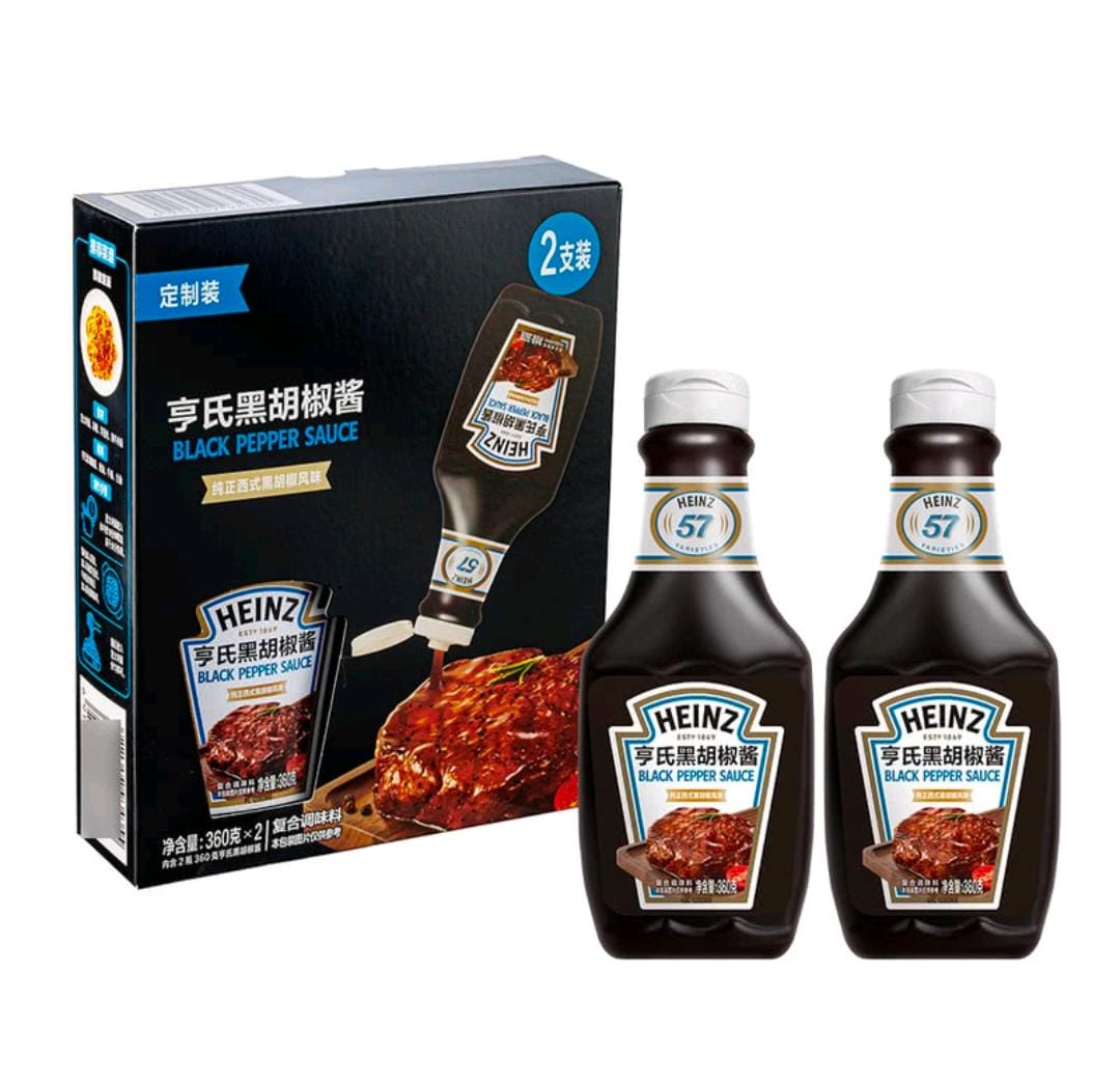 Heinz黑胡椒醬360x2支裝$59(2支装)