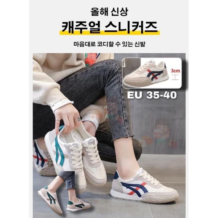 $95對。2對起$9O對。韓版復古運動鞋👟