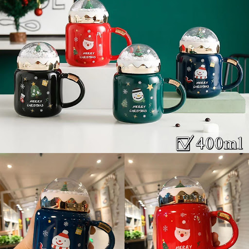 $88/1。2隻起$8O/1。聖誕陶瓷杯