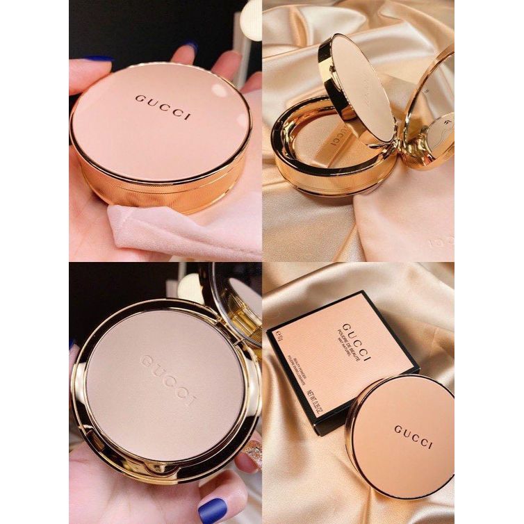$188/1。2件起$180/1。Gucci Poudre De Beaute Matte Powder 柔滑啞光蜜粉饼