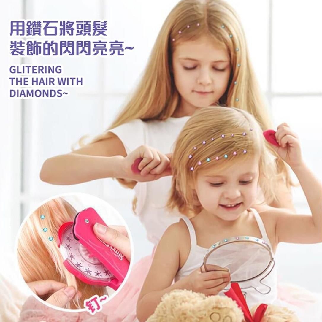 $55部。另可➕$30 加購12片鑽貼(180粒)。Bling Bling 閃石釘鑽機