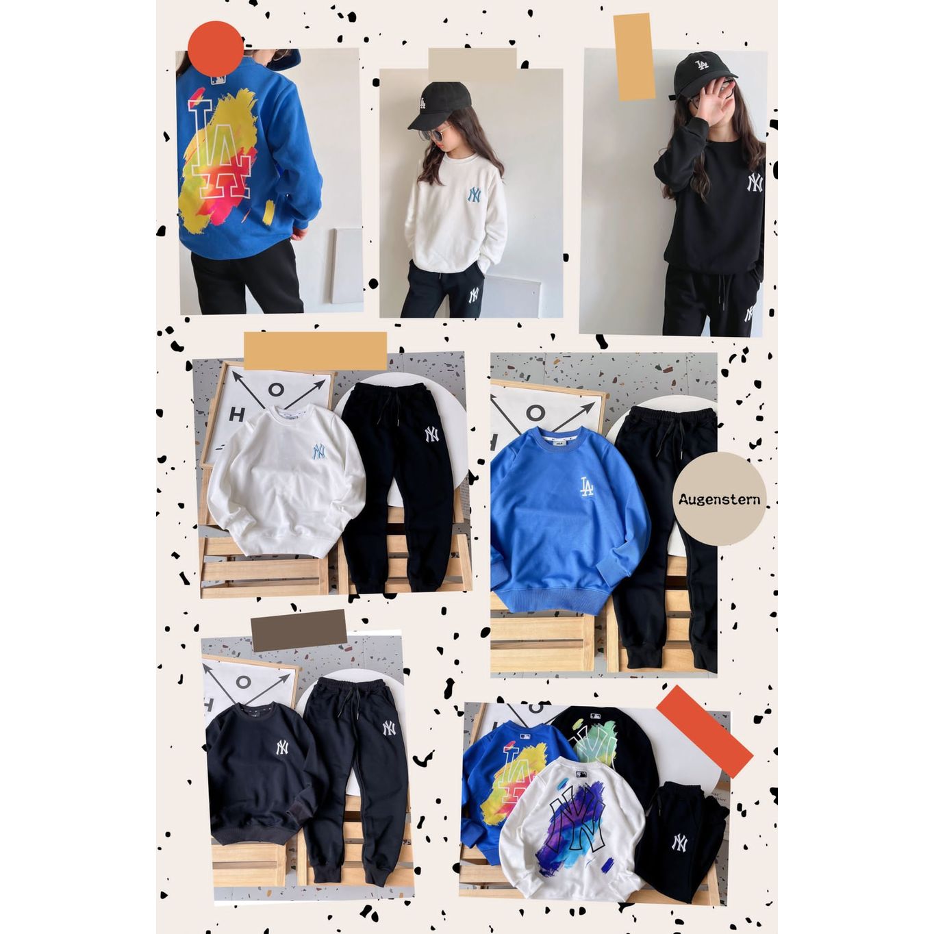 $145套。MLB新款兒童套裝💋
