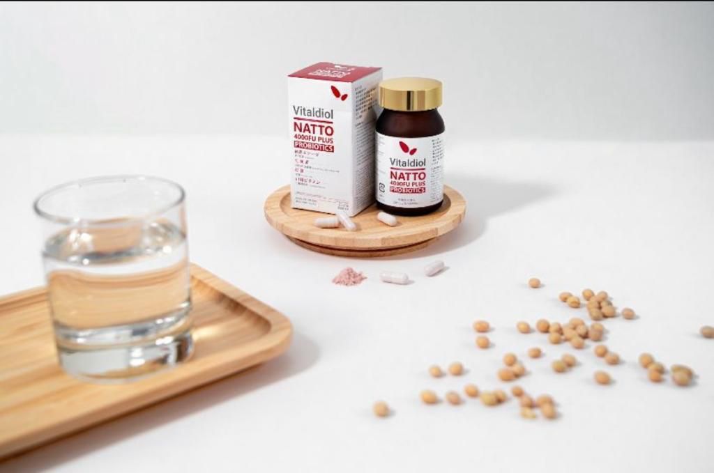 $350樽。2樽起$340樽。日本新出Vitaldiol NATTO 4000FU PLUS 🫘纳豆激酶红麴素