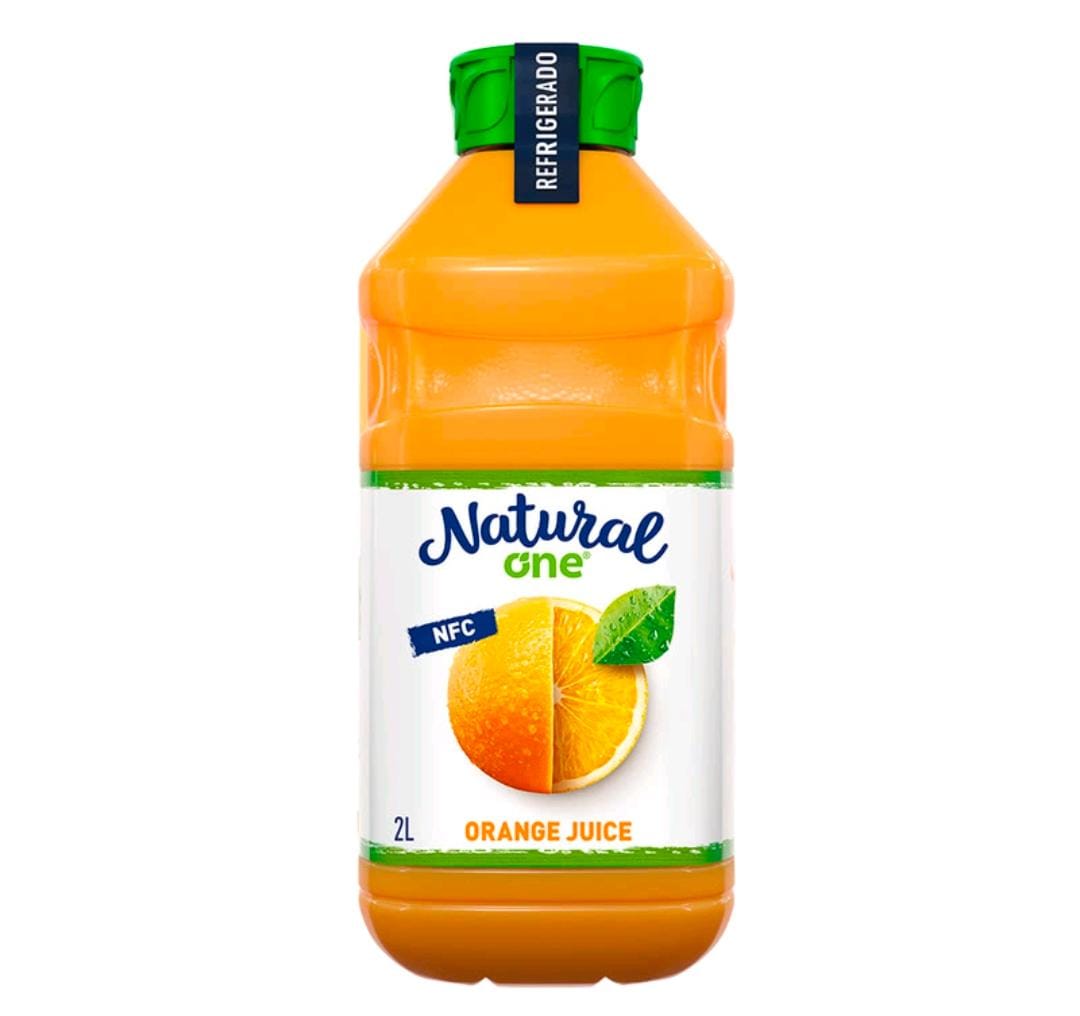 $74支。Natural One巴西進口原榨橙汁 2L