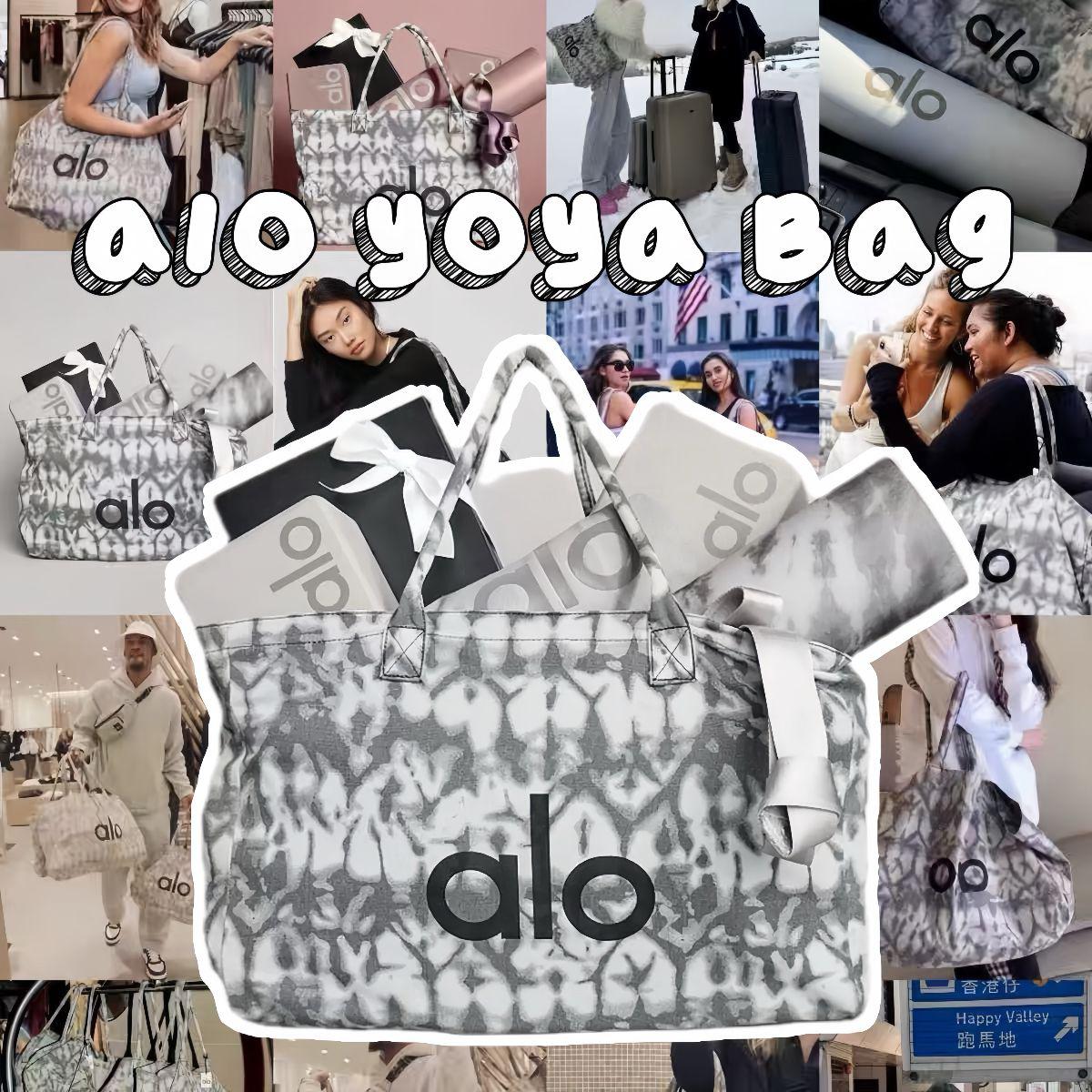 Alo yoya 帆布托特包$115件。2件起$105件。
