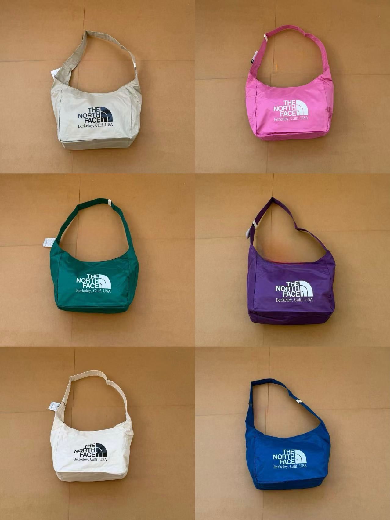 $78隻。2隻起$68隻。Tnf logo大肩包