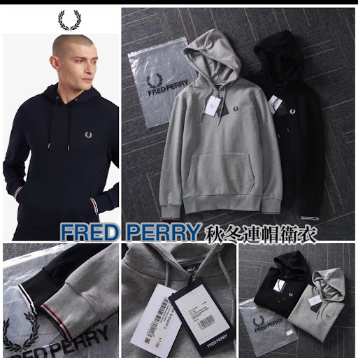 FRED PERRY秋冬連帽衛衣