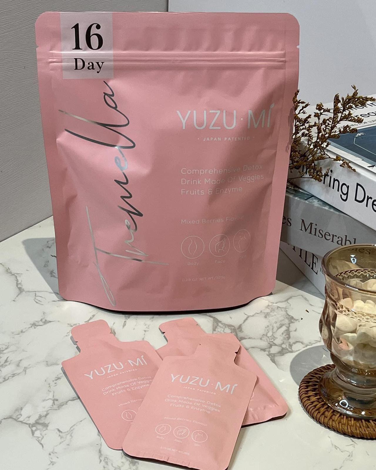 $188袋16包。2袋起$178袋。YUZU·MI 🌸升級版排毒酵素