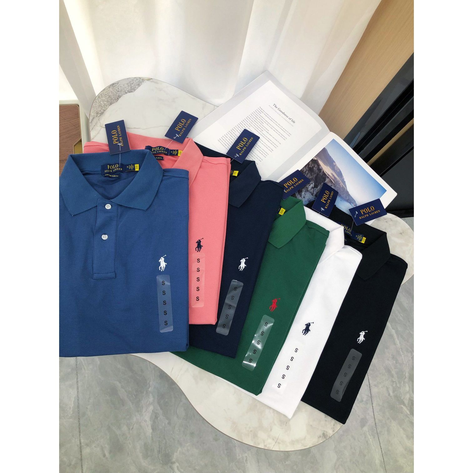 $189/1。2件起$180/1。Ralph Lauren Polo tee