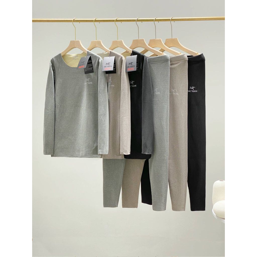 $188套。Arc’teryx 始祖鸟男士羊绒蚕丝睡衣套装