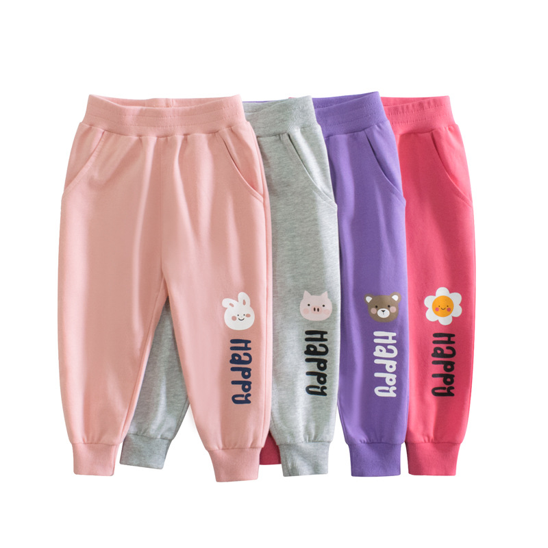 $65件。2件起$6O件。男女童秋冬纯棉款運動長褲