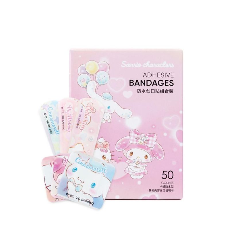 ✨正版授權✨$38盒。3盒起$28盒。Sanrio 膠布-50片/盒
