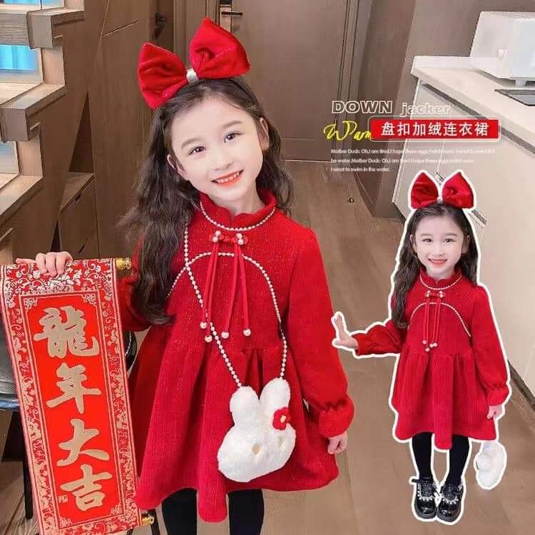 $78件。加绒新年裙